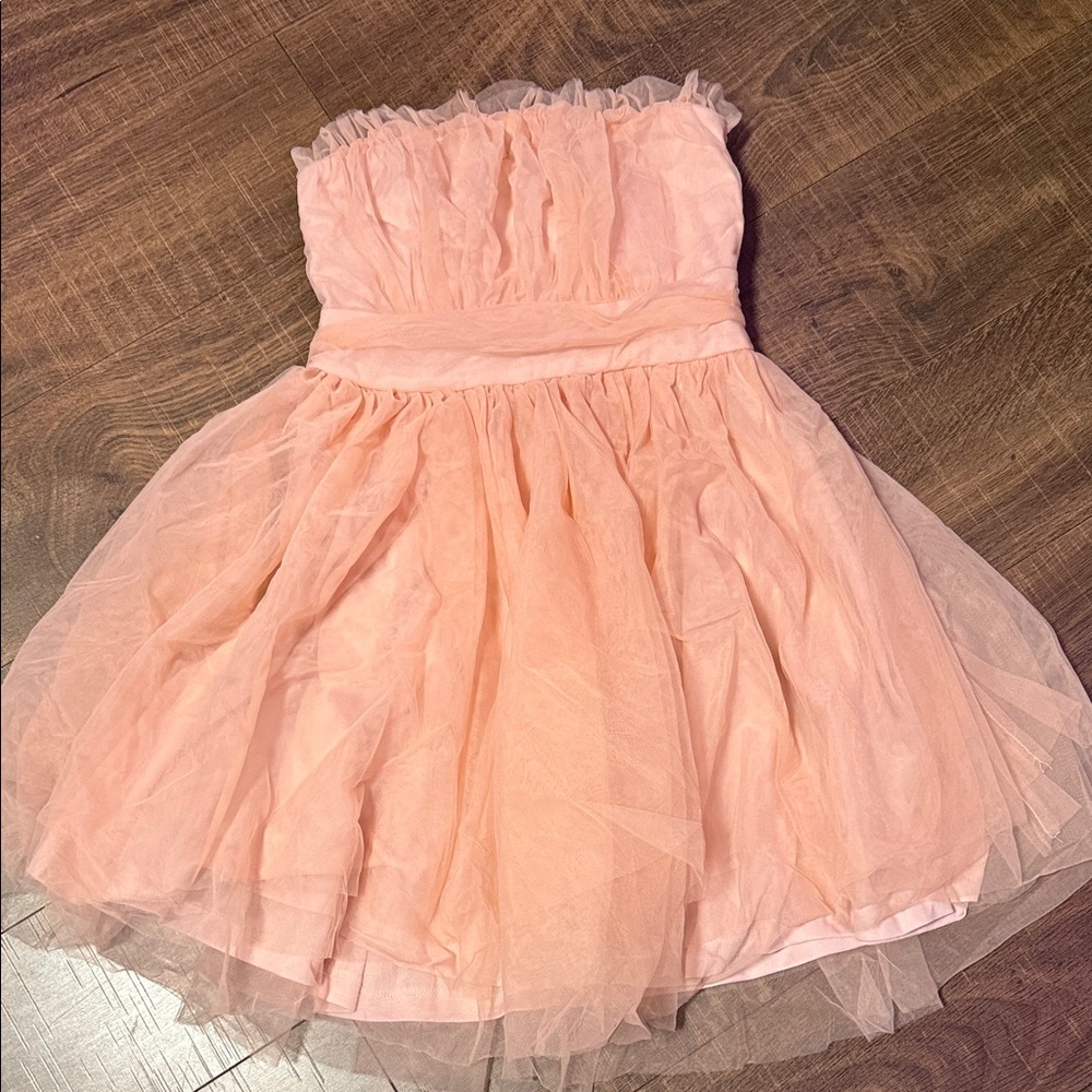 Charming Pink Mini Dress